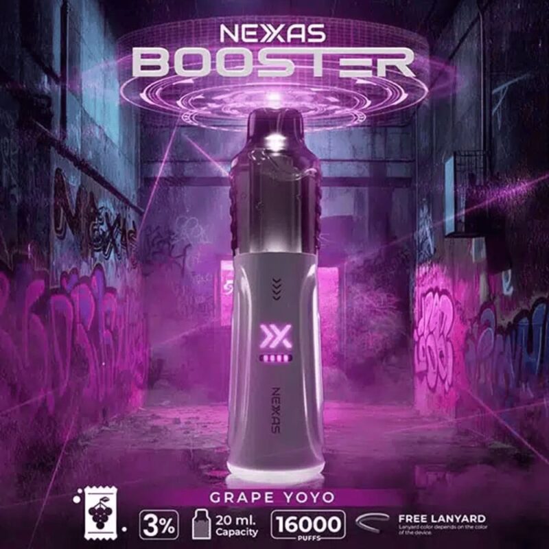 Nexas-Booster-16k-Puffs-Yoyo-Grape
