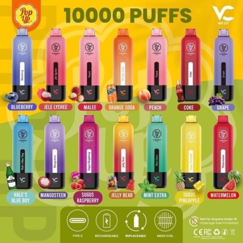 Pop Up 10000 Puffs