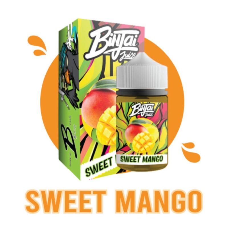 Binjai Juice Sweet Mango มะม่วง 60ml 6mg