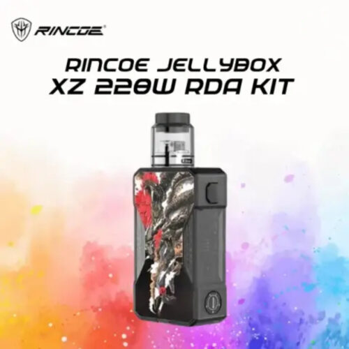 Rincoe-Jellybox-XZ-228W-RDA-Kit-black-clear