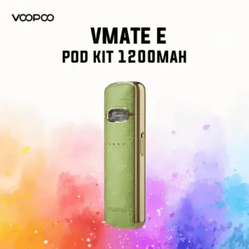 Voopoo-Vmate-E-green-inlaid-gold