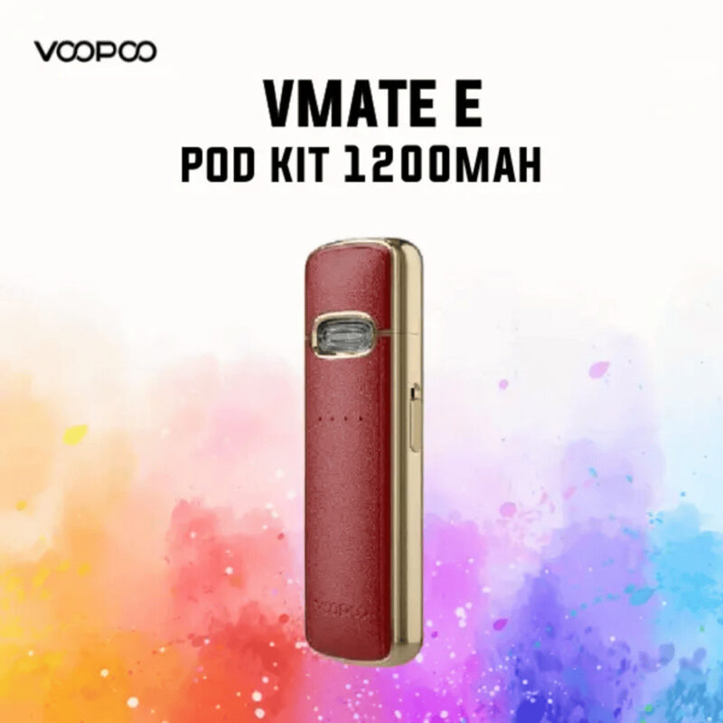 Voopoo-Vmate-E-red-inlaid-gold