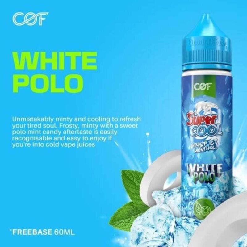super cool 60ml.-white-polo